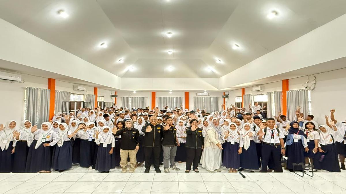 DPD GRANAT Sulteng Ajak Pelajar SMKN 1 Sigi Jadi Generasi Anti Narkoba