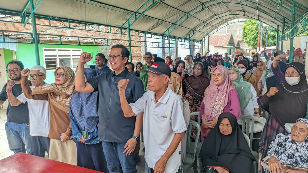 Hidayat Pakamundi Bawa Program Pangan Murah Gratis untuk Warga Kelurahan Baru