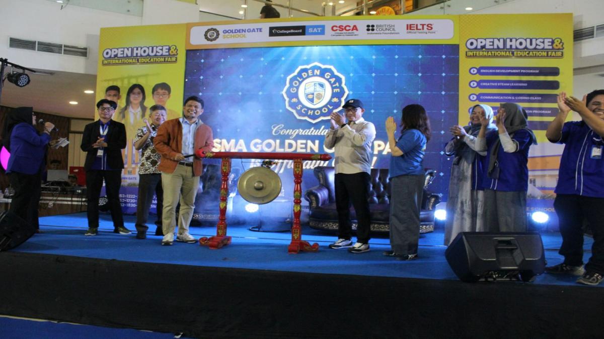 Grand Launching SMA Golden Gate Palu, Education Fair Bahas Beasiswa dan Pendidikan Global
