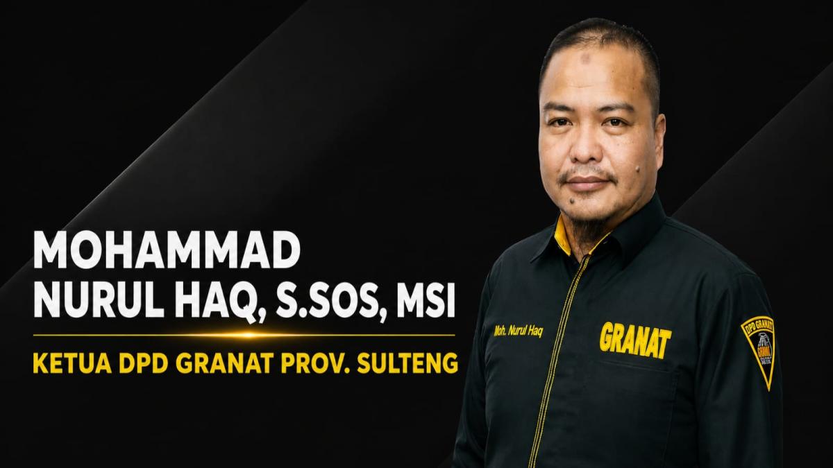 Ketua DPD GRANAT Sulteng Ancam Surati Mendagri, Minta ASN dan Anggota DPRD yang Terbukti Gunakan Narkoba Dipecat
