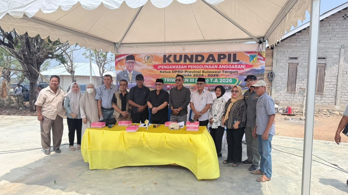 Ketua DPRD Sulteng Gelar Kundapil, Evaluasi Program di Poboya