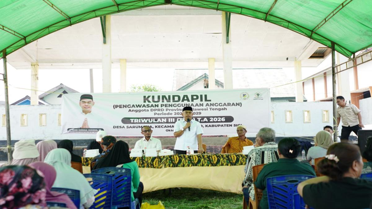 Warga Sarumana Usulkan Perbaikan Bendungan dan Jalan kepada Henri Kusuma Muhidin