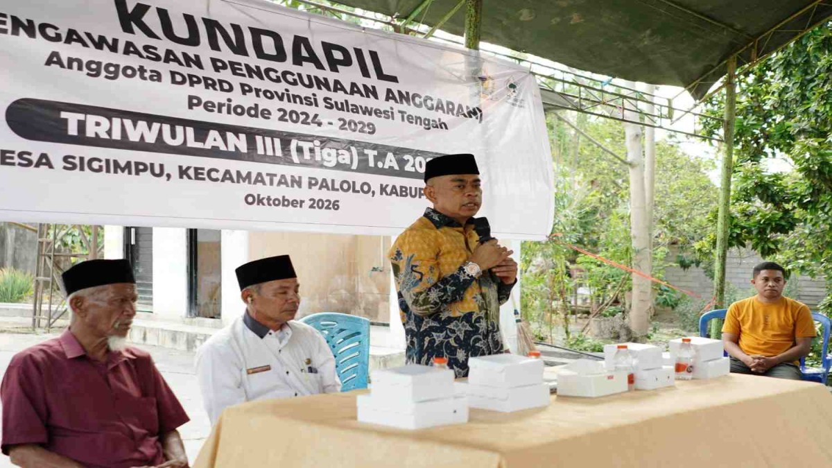 Warga Sigimpu Sampaikan Keluhan Kekeringan Air kepada Henri Kusuma Muhidin